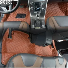 Хорошее качественные ковры! Специальные автомобильные коврики для Volvo XC60-2009 Нескользящие водонепроницаемые коврики для автомобиля для XC60