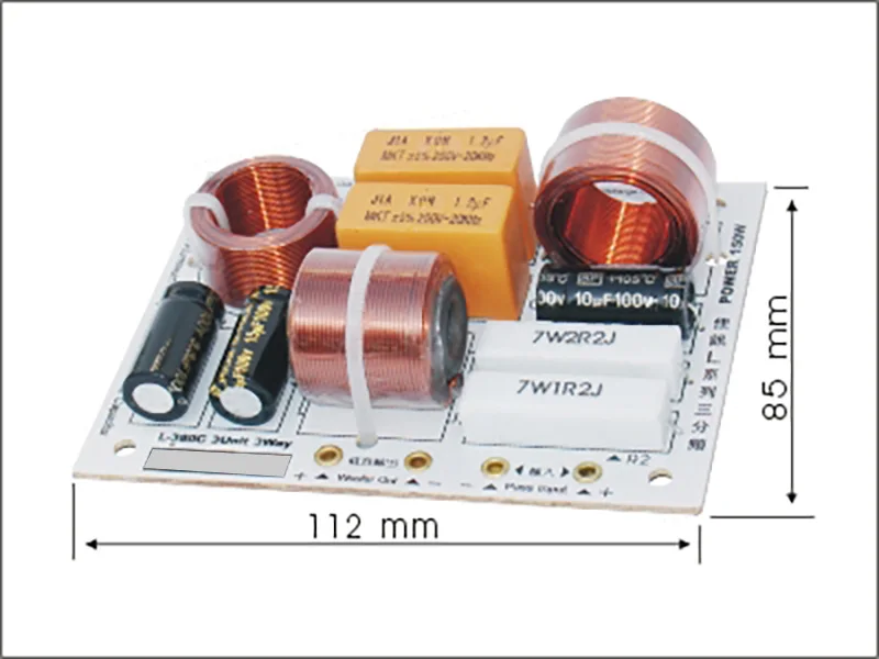 1 шт. HiFi аудио динамик 3 единицы аудио делитель частоты ВЧ СЧ бас 3 Way кроссовер фильтры 160 Вт 180 Вт 200 Вт 320 Вт