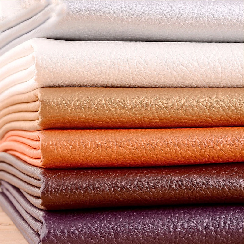 100cm*140cm PU Leather Fabric Faux Leather Fabric for Sewing DIY