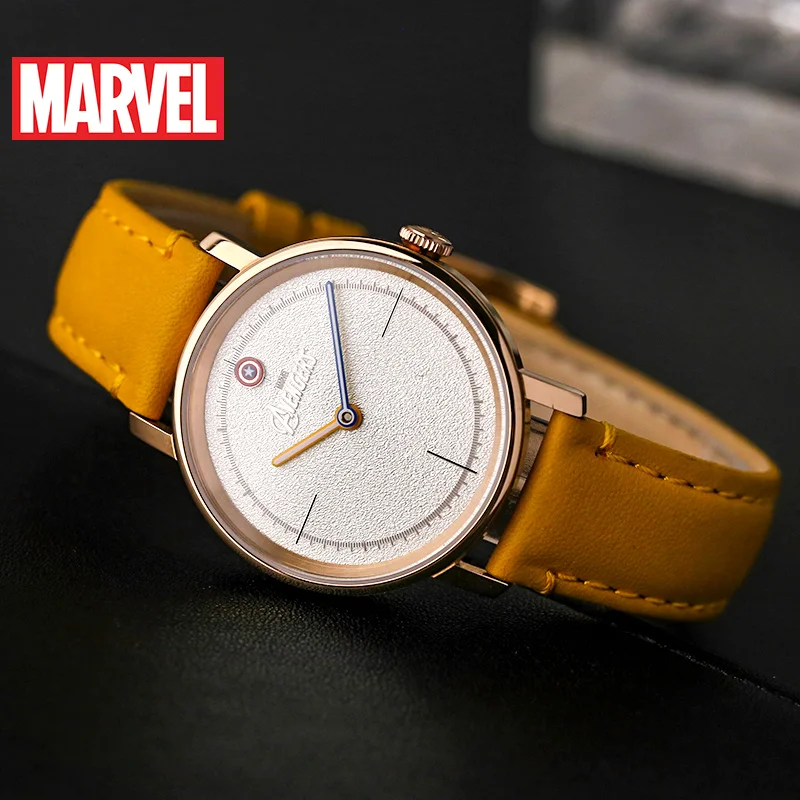 

Disney MARVEL women Watch Waterproof Fashion lady Quartz Watch Personality simple Children girl women Quartz Wristwatches m-9004