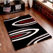 Краткое Стильный Коврик Гостиная журнальный столик спальня ковер ручной работы полиакрилонитрил ворсистый ковер