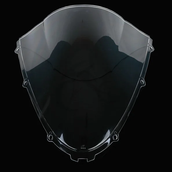 Новое прозрачное ветровое стекло двойного пузыря для Kawasaki Ninja ZX-14R 06-13