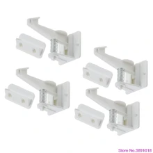 4 шт. Детский защитный замок для безопасности ребенка для шкафчик для детей дверной замок с предохранителем для детей ясельного возраста Невидимый шкафчик для одежды