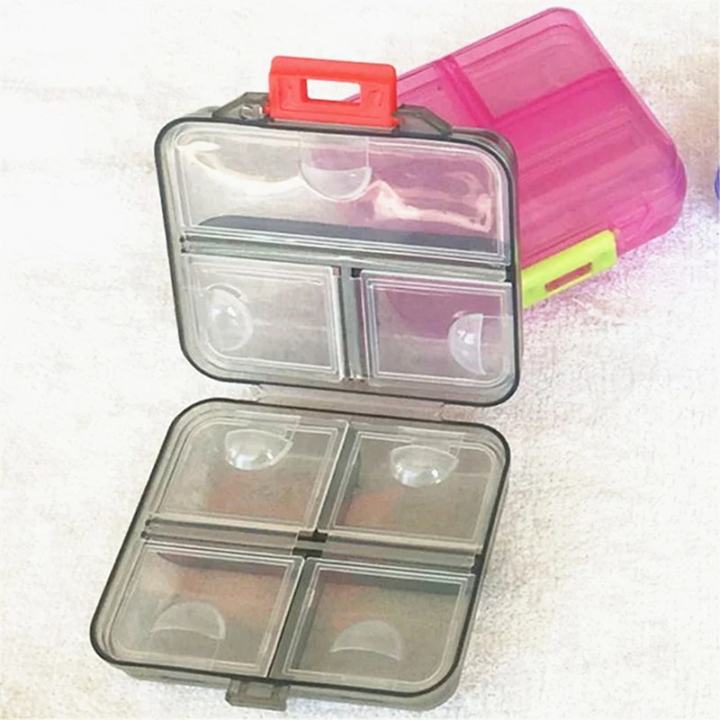 

Mini Portable Pill Cases Jewelry Pill Travel Medicine Pill Box Case 2019