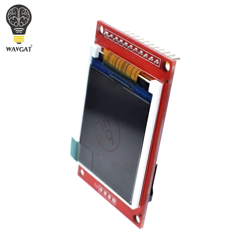 WAVGAT 1,8 дюймов TFT ЖК-модуль ЖК-экран SPI серийный 51 драйверы 4 IO драйвер TFT Разрешение 128*160 1,8 дюйма TFT интерфейс