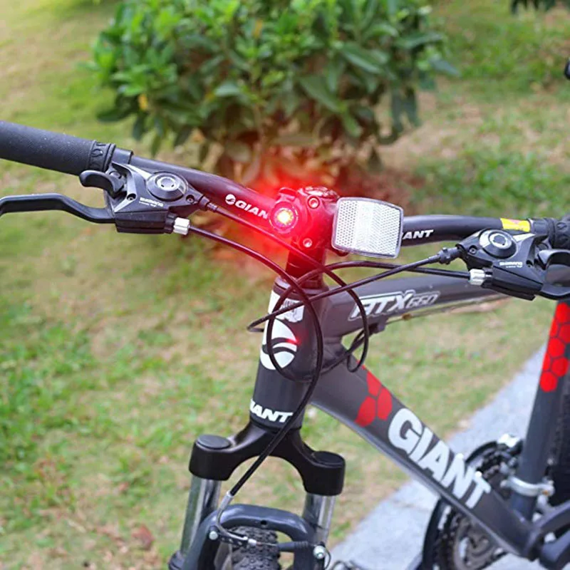 Водонепроницаемый велосипед задний светодиодный шлем для велоспорта вспышка светильник безопасности Предупреждение Фонарь велосипедный защитный Предупреждение светильник