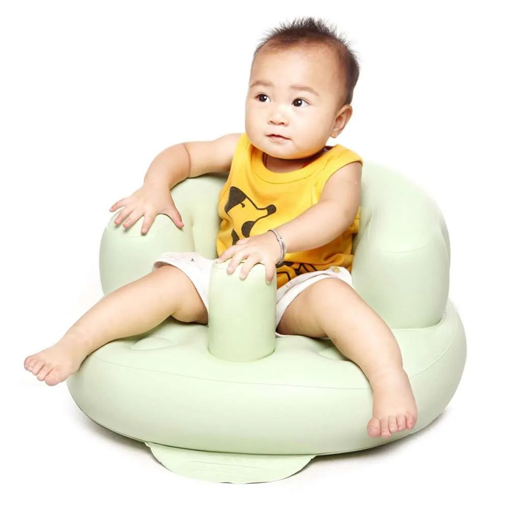 3.29 Inflatable Baby Chair Bath Room Stools Portable Children Seat Kids Feeding Learn To Sit Play Games Bath Sofa Great Helper (1)