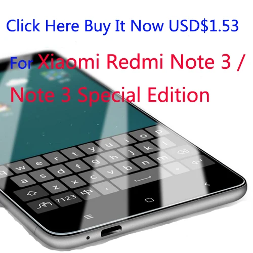 Xiaomi Redmi Note 3 Pro Tempered Glass0