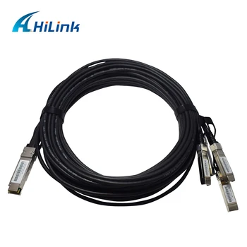 

Free Shipping! 5M Switch Direct Attach Copper QSFP 40G QSFP to 4 SFP+ Passive QSFP-4SFP10G-CU5M DAC Cable