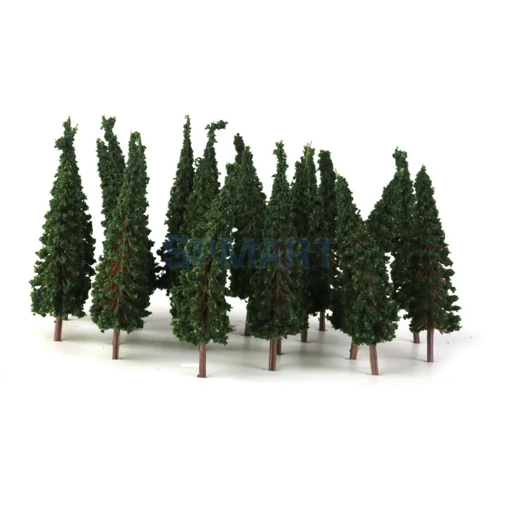 Пагода SPMART модели деревьев и поездов рельсовые декорации 50 шт. 1: 100|tree model|model traintree
