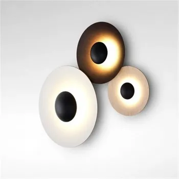 

Simple Postmodern Style Living Room Wall Lamp Creative Personality Trend Bedroom Study Restaurant Aisle LED Wall Light