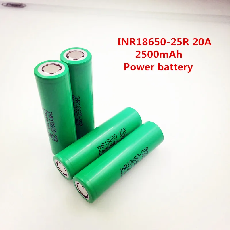 Сделано в Корее INR18650-25R 2500mAh 18650 батарея 3,7 V разрядка 20a специальная батарея для электронных сигарет