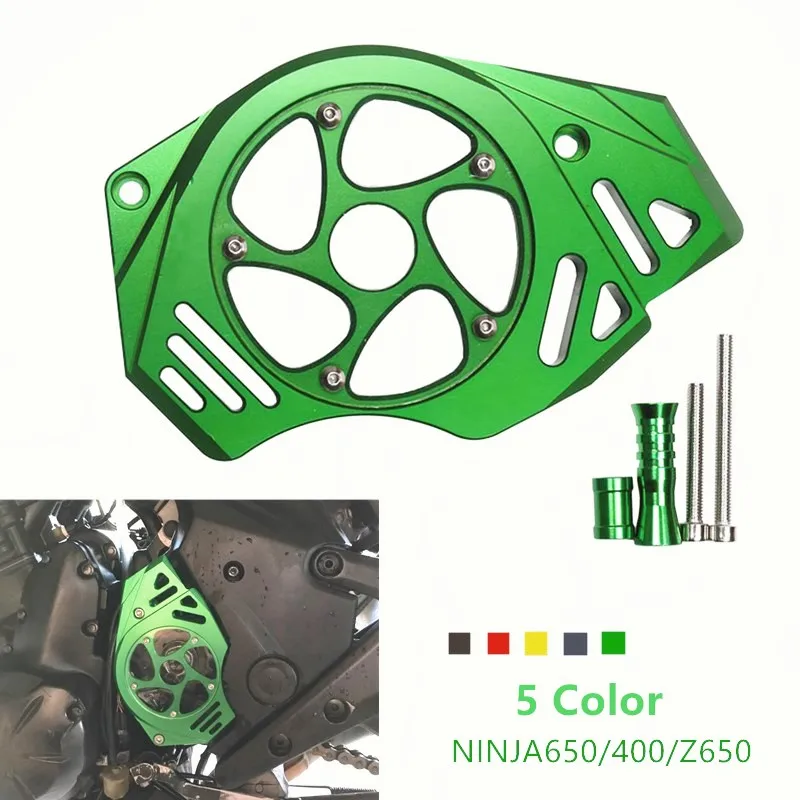 Защитная крышка для передней цепи Kawasaki ER6N ER6F ER4F Z650 VN650 KAWASAKI ER4F|Накладки и