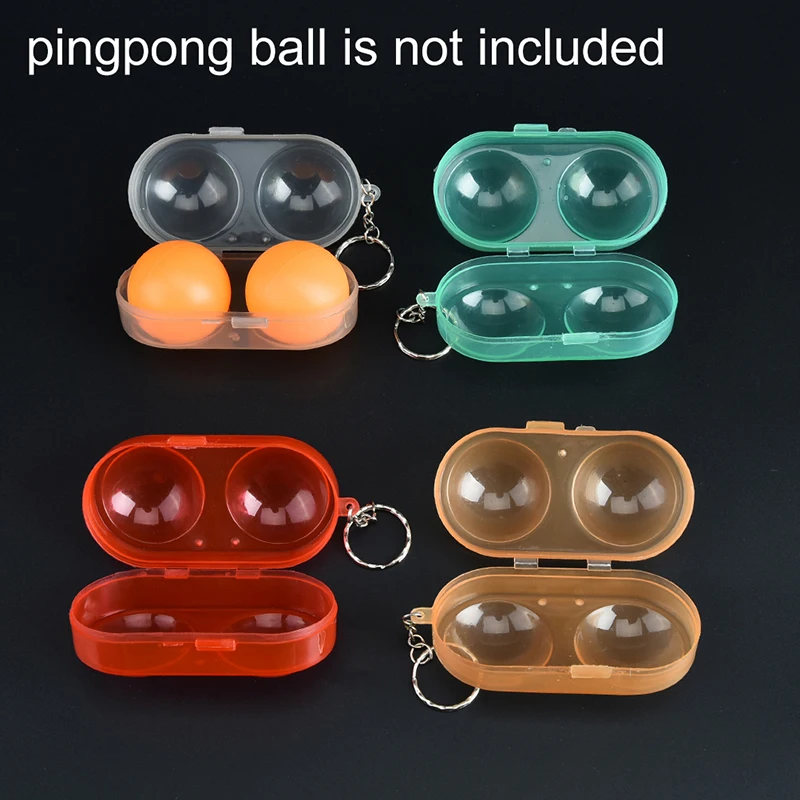 1PCS Plastic Table Tennis Ball Container Box Case Ping Pong Ball