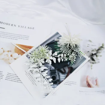 

High quality Artificial plants for home wedding decoration bridal accessories clearance fake flower diy brooch Christmas garland