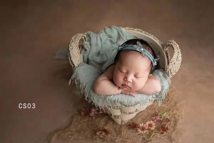 Жемчужный кружевной головной убор с бантом Оригинальный для фотосъемки