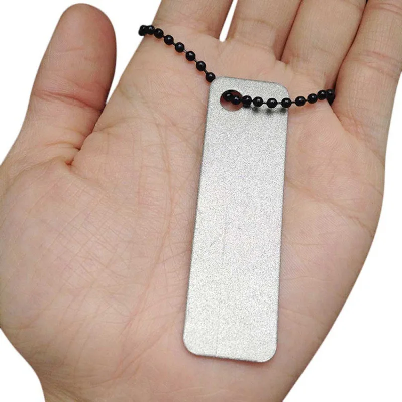 

2018 New Outdoor Camping Multi Tool Diamond Pocket EDC Stone Sharpening Fish Knife Keyring Finger Hook Nail File