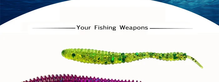 Artificial 10pcs 5cm 0.3g Pesca Fishing Bait Japan Worm Swimbait Jig Head Soft Lures Shad Fly Fishing Silicon Fishing Lure (2)
