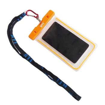 

RTI High Quality PU Waterproof Mobile Pouch Liminous Case For 5.5inch Screen Phone Camera Bag Fishing Tackle Pesca Accessories