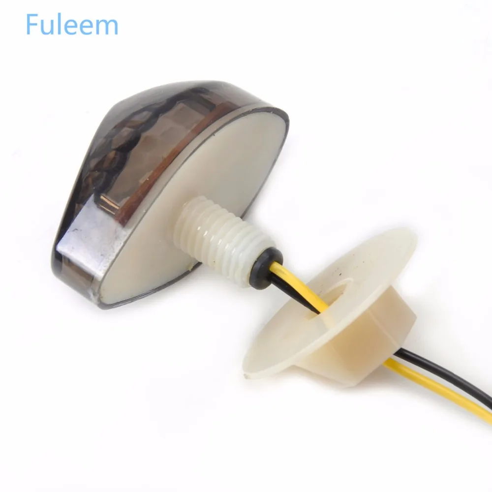 Fuleem водонепроницаемый Светодиодный светильник с заподлицо для CBR 1000 600 900 RR CB1000R, 2 шт