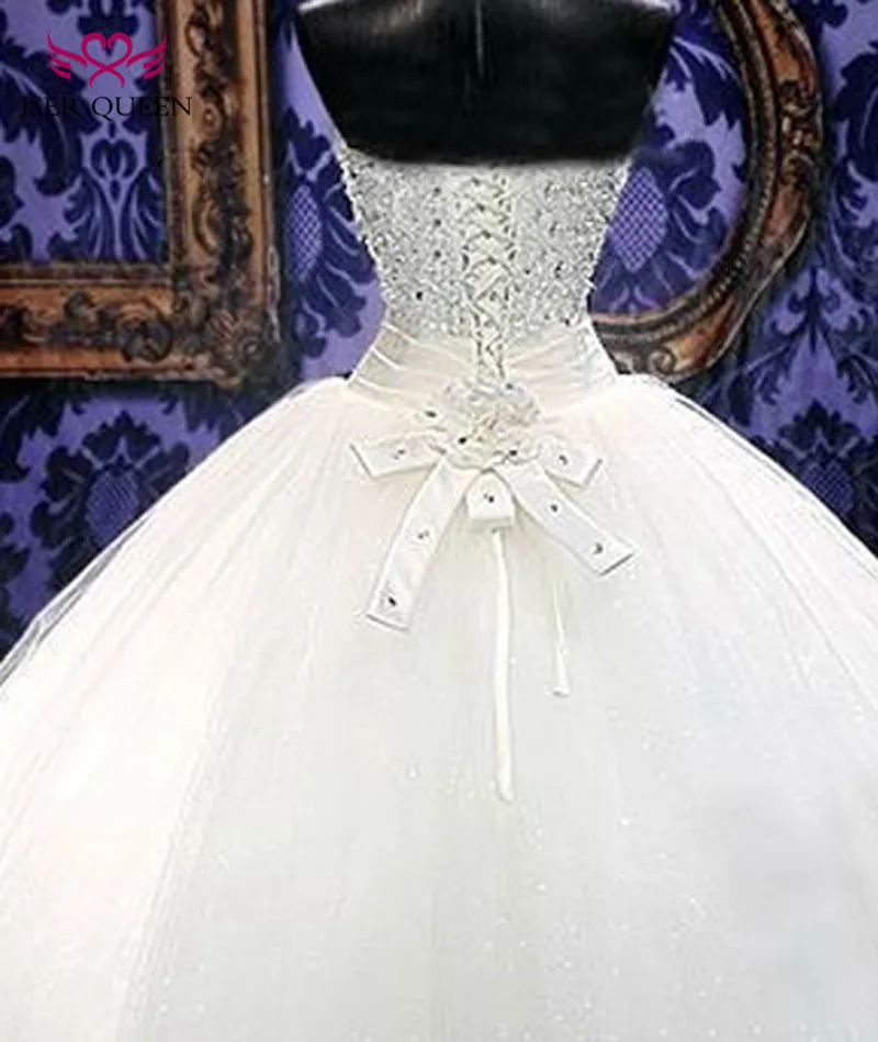 Настоящая фотография, свадебное платье принцессы с открытыми плечами, украшенное кристаллами и бисером, бальное платье размера плюс, красивые свадебные платья, китайский WX0080
