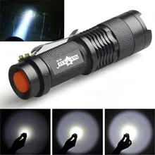 Cycling Bicycle Front Head Light Mini Q5 LED Flashlight Torch 7W 1200LM Adjustable Focus Zoom Lamp Bike Accessories