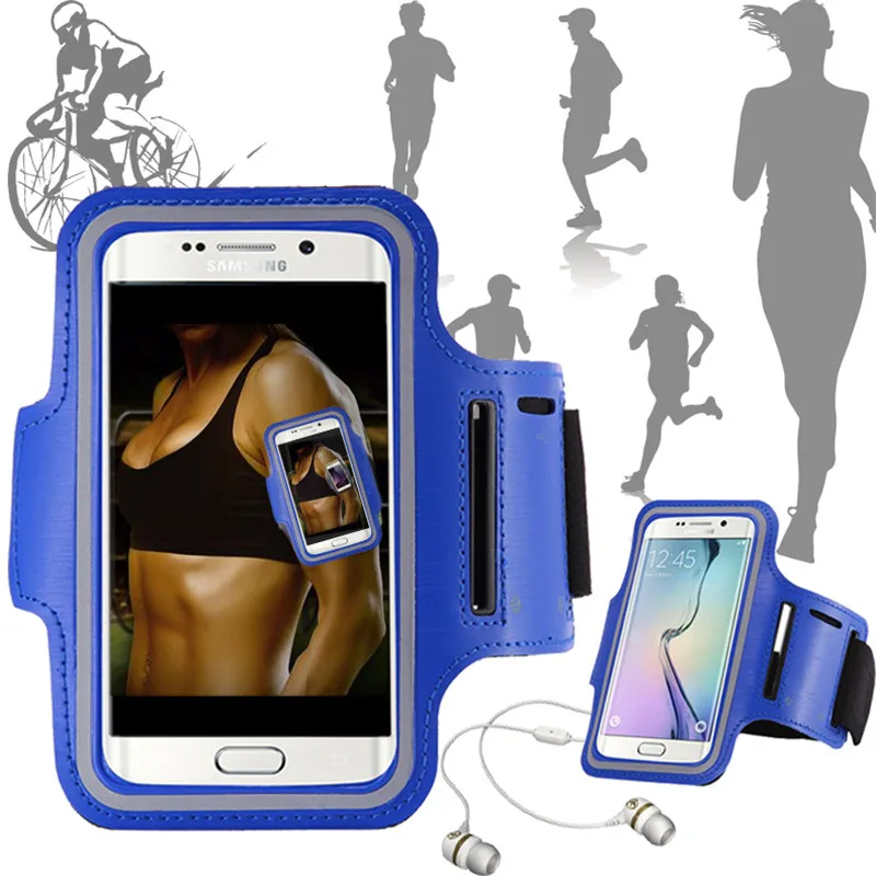 

For Samsung galaxy s7 edge j7 Movil Cell Phone Belt Run Case Arm Cover Capa Funda Band For Samsung s7 j7 s6 Sport Running Pouch