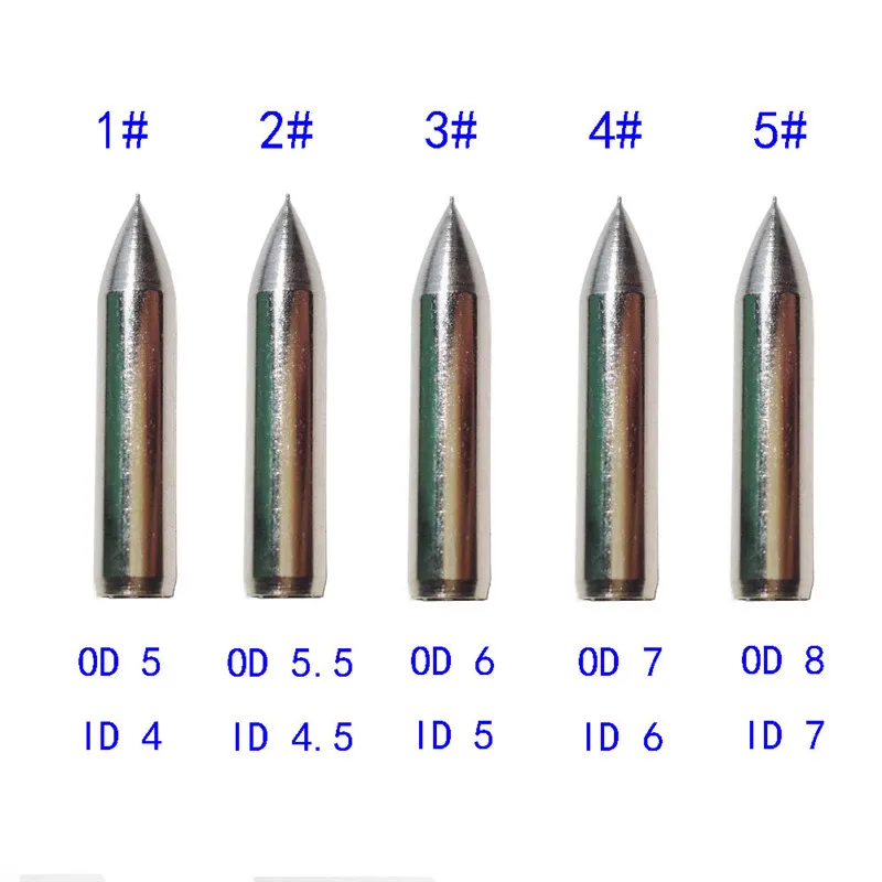 20pcs Archery Broadhead Target Field Tips Crossbow Arrowhead Fit 4mm/4.5mm/5mm/6mm/7mm Arrow Shaft Arrow  Accessory