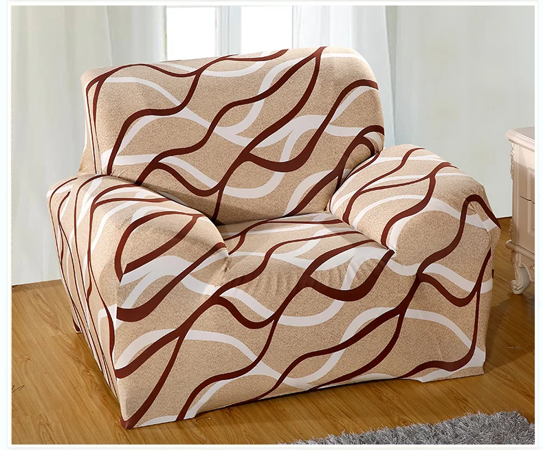 Большая распродажа 1 шт упругий диван крышка спандекс ткани чехол диване охватывает анти-клещ Манта перо диван охватывает принципиально чехол
