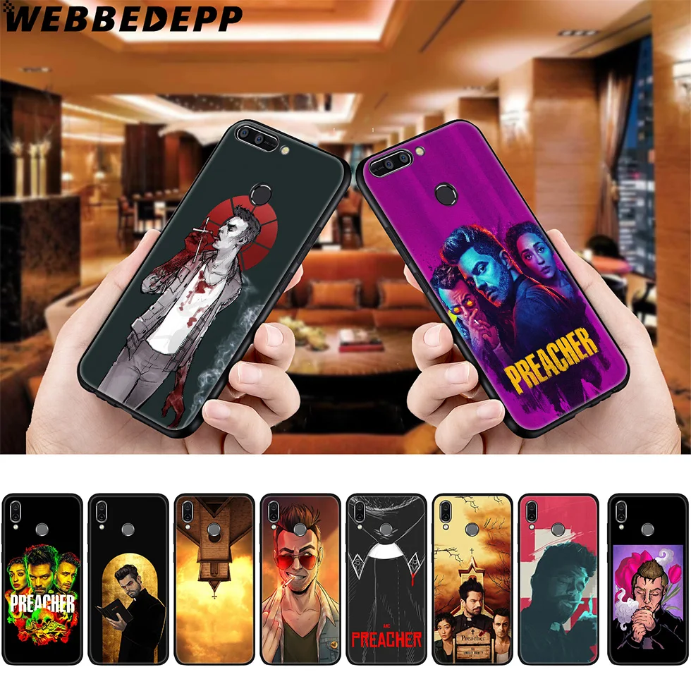 WEBBEDEPP Preacher Tv Show мягкий чехол для Huawei P8 P9 P10 P20 P30 Lite Pro P Smart Z Plus 2019 Y6 Prime 2018 2017 Mini |