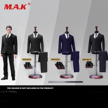 

X27 1/6 Male Figure Advanced Readymade British Gentleman Western-style Clothes Suit Shoes Accessories Model for 12'' Action