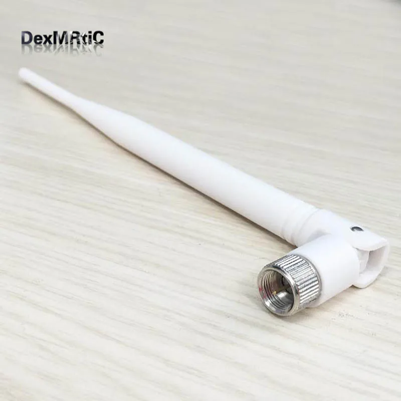 Антенна Wi Fi 2 4 ГГц 6dBi воздушная F Male OMNI для беспроводного широкополосного