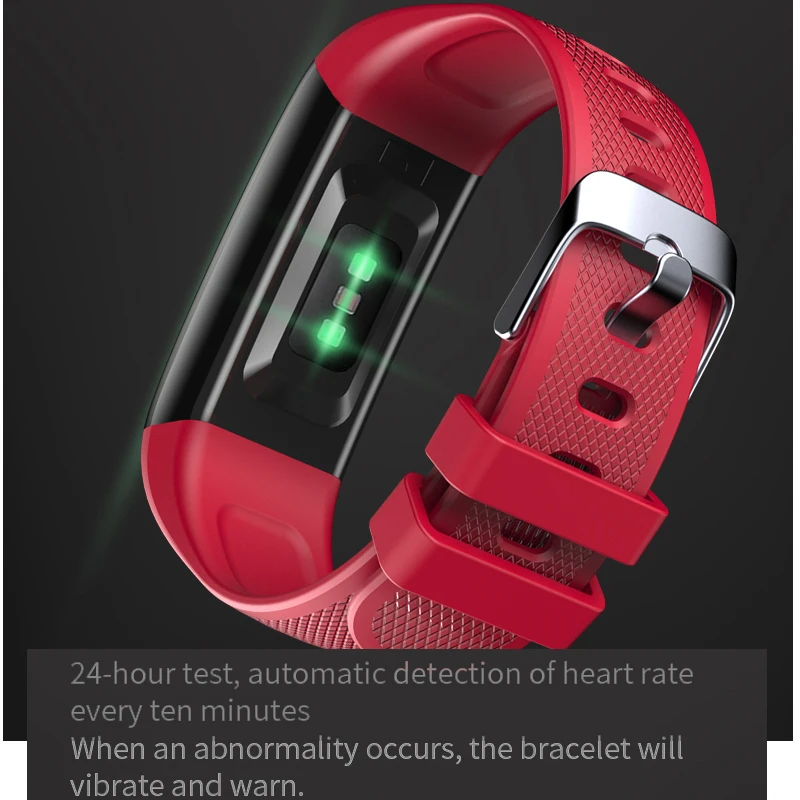 1.14 inch IPS Color touch screen Wristband Bracelet Sport Smart Band IP68 Waterproof Fitness Activity Tracker Pedometer