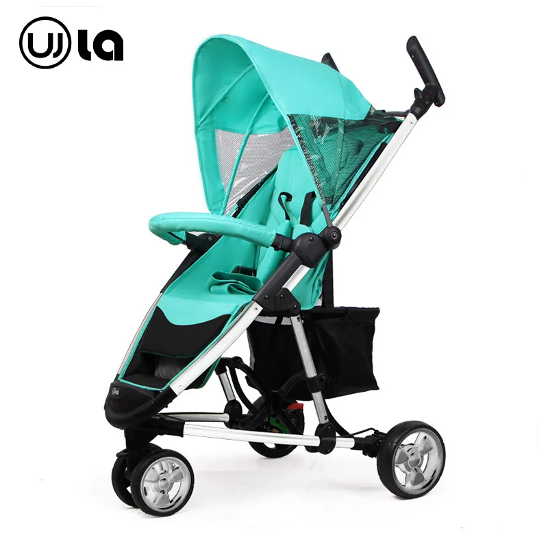 Легкий Портативный маленьких трехколесная коляска три колеса коляски легкий 180 градусов лежа новорожденных тележка коляска