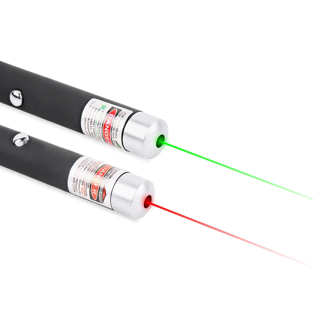 

Powerful Green/Red Laser Pointer Pen Beam Light 5mW 532nm Professional High Power Laser Pen For Cat Toys