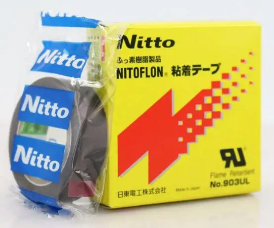 50 рулонов/партия Высококачественная лента Nitto Denko 903UL силиконовая клейкая Nitoflon (Т0