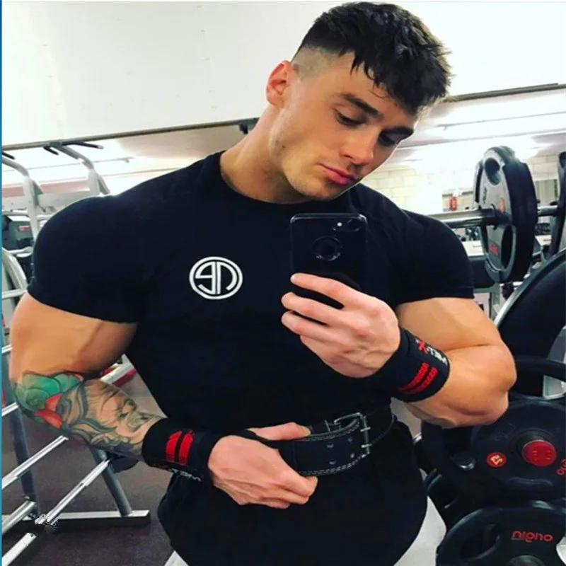 2017-YEMEKE-Brand-Compression-Shirt-Short-Sleeves-T-shirt-Gyms-Fitness-Clothing-Solid-Color-fashion-Casual (3)