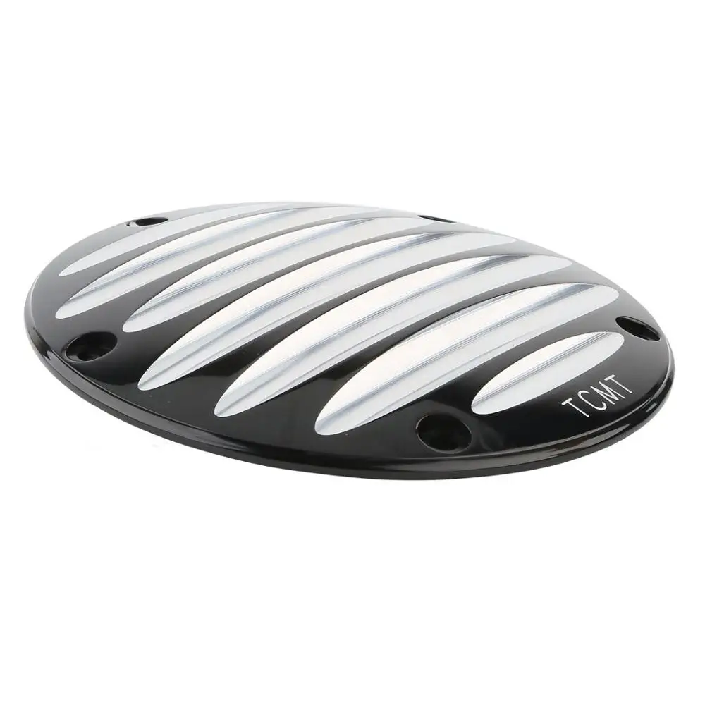  Motorcycle Black 5 Hole Point Timing Cover For Harley Twin Cam 1999-2016 Dyna Street Bob Super Glid