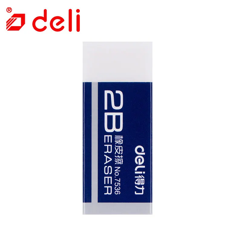 

Deli 1pc 2B Pencils Eraser Advanced Sketch Drawing Eraser Rubber pencil eraser-Art Drawing Artist student stationery