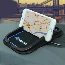 R дизайн анти-скольжения Мат Автомобильный Мобильный держатель телефона GPS для Volvo XC60 XC90 S80 S60 C30 C70 S40 Автомобильный интерьер автомобильные аксессуары для укладки волос