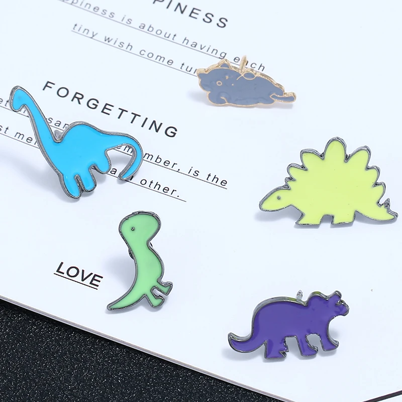 

Children's brooch Dinosaur Series Brooch Shirt Sweater Pin
