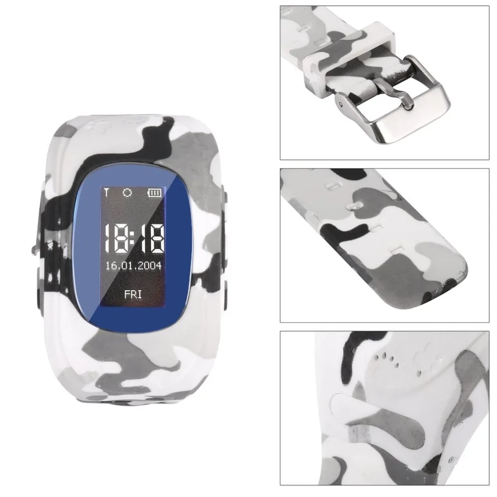 

Anti Lost Q50 Child GPS Tracker SOS Smart Monitoring Positioning Phone Kids GPS Watch Compatible For IOS Android OLED LCD screen