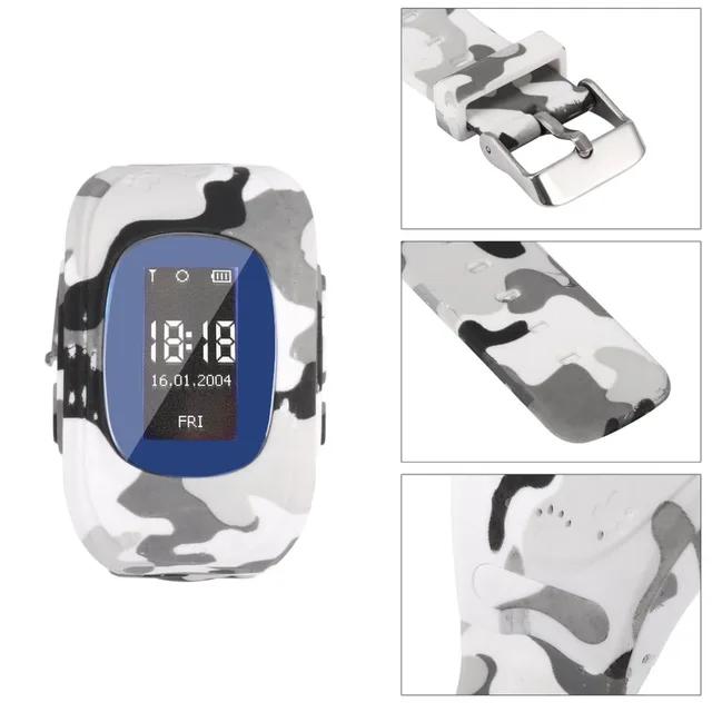 Cheap Anti Lost Q50 Child GPS Tracker SOS Smart Monitoring Positioning Phone Kids GPS Watch Compatible For IOS Android OLED LCD screen