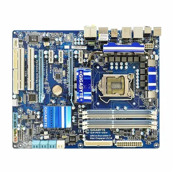 

For Gigabyte GA-P55-UD4 Original Used Desktop Motherboard P55-UD4 P55 LGA 1156 i5 i7 DDR3 16G SATA2 ATX