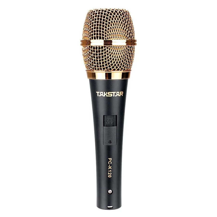 

Pro Takstar PC-K120 High Quality Condenser Recording Microphone Professional Music Studio Mic with cable and retail box