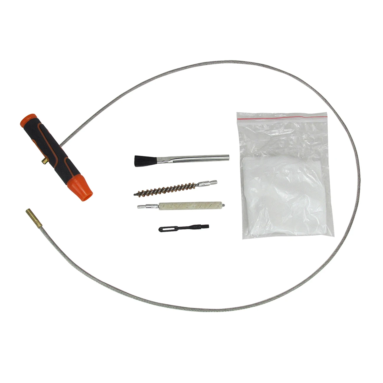 

Tourbon Rifle Pistol Universal Gun Cleaning Kit Handgun Shotgun Brush Firearm Airgun Cleaner Equipment Aluminum .22cal Barrel