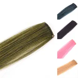 Термостойкие синтетические Синтетические волосы на кружеве Ombre парики длинные прямые боб Многоцветный парик
