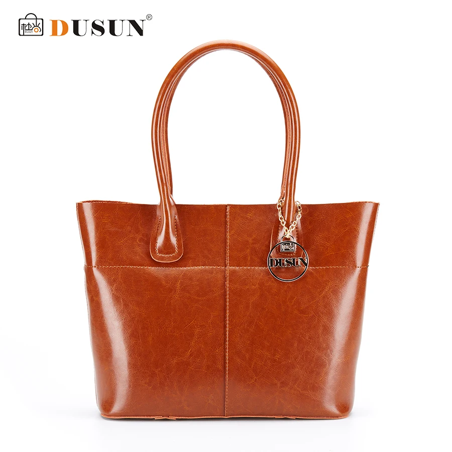 

DUSUN 2016 New Women Handbag Genuine Leather Women Bag Luxury Brand High Quality Bag Casual Tote Women Handbags Bolsa Feminina