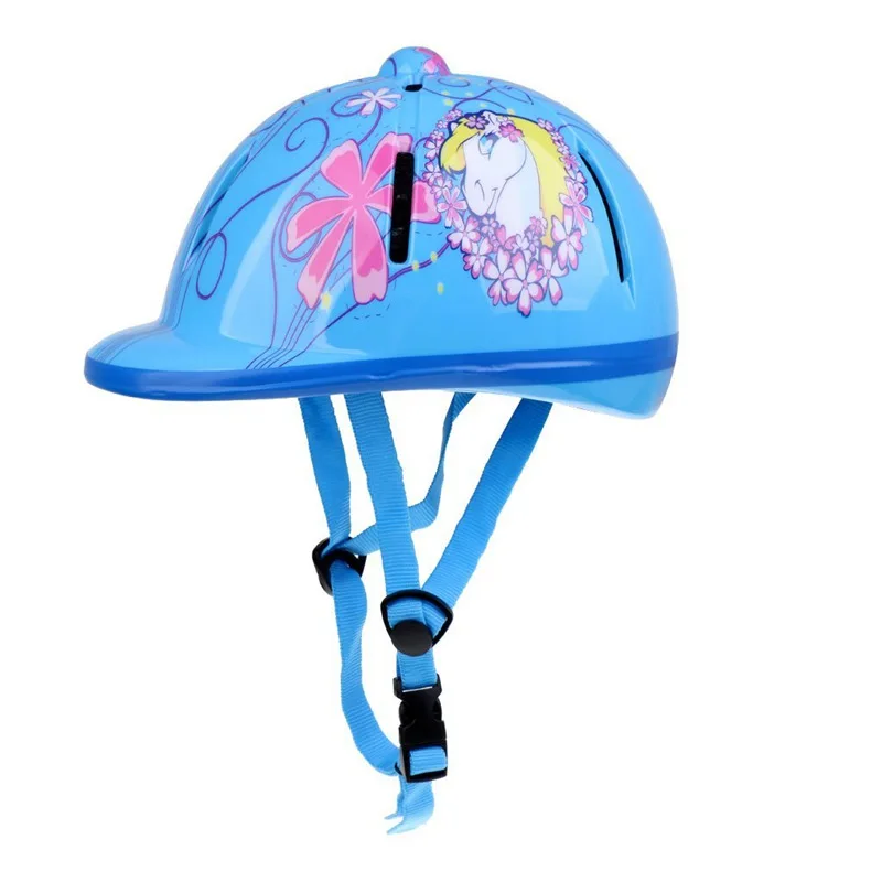 

Children Kids Adjustable Horse Riding Hat/Helmet Head Protective Gear - Snow