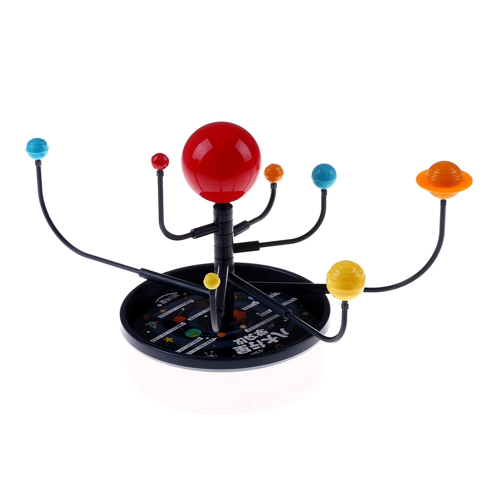 Модель Солнечной системы, картина с девятью планетами, модель «планетарий», комплект для обучения наукам, астрономии, географии, Обучающие принадлежности для детей, обучающая игрушка
